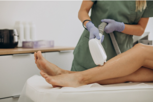 Epilation laser des jambes à l'Eveil d'Essences